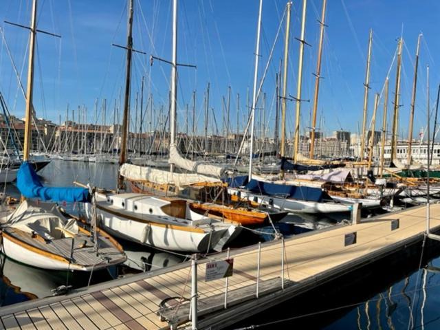 Jardin Secret Studio Terrasse Panier Vieux-Port Марсилия Екстериор снимка